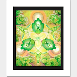 Green Tara (The Presence series) Posters and Art
